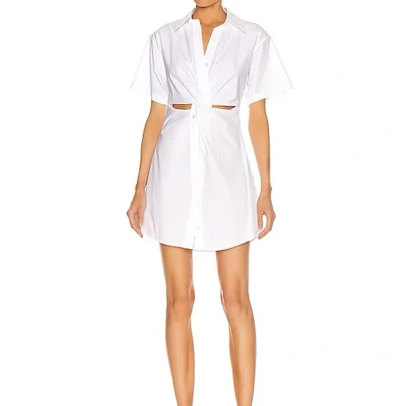 T by Alexander Wang Dresses Alexanderwangt Crisp Poplin Ss
